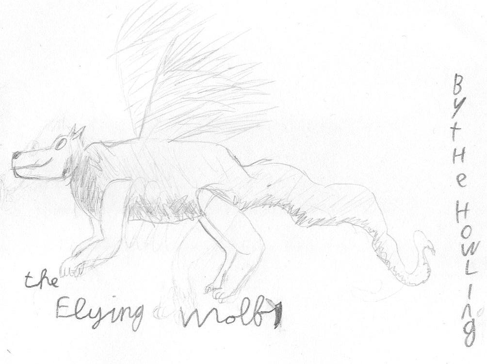 flyingwolf by howling-wolf