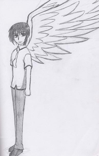 yuki as angel by hsboredom