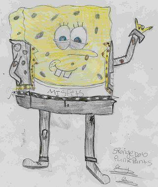 spongebob punkpants by hurlygirlxoxo