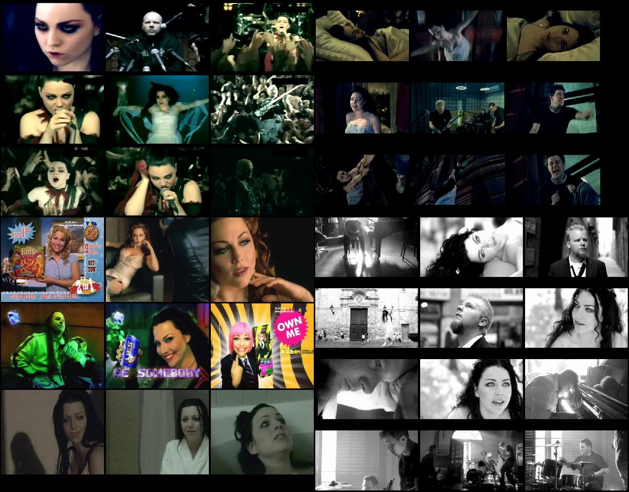 Evanescence 4 music videos by ILD