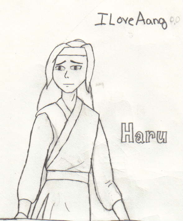 a sucky pic of haru by ILoveAang