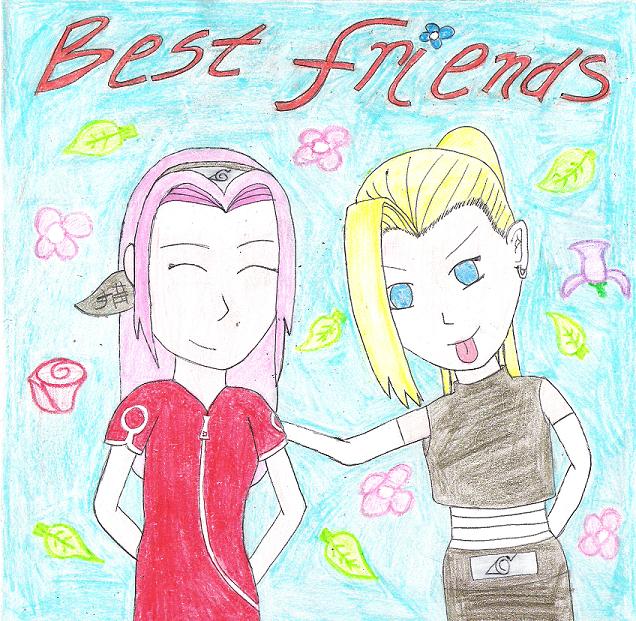 Sakura and Ino - Best Friends by ILoveRockLee4Evah