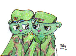 Flippy and Cami (WARNING! CONTAINS CUTENESS!) by ILurvSouthPark