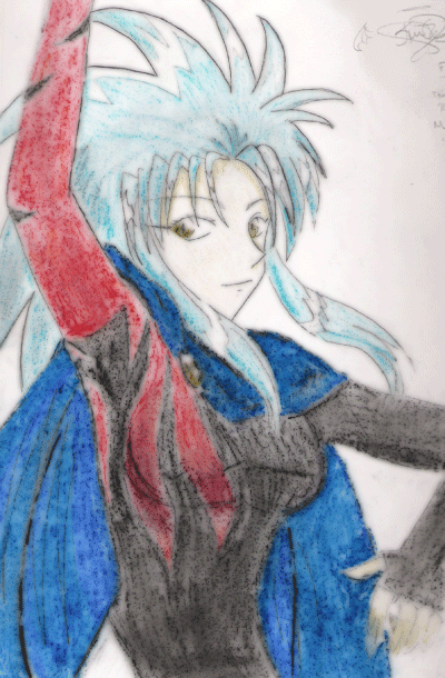 Ryoko (drew for inuyashas1friend) by INUYASHAS1LOVE