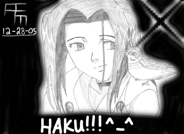 Haku with a bird by I_LOVE_SHADOW