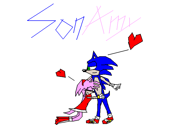 SonAmy! (request from amyrose12) by I_Luv_Sonic_7