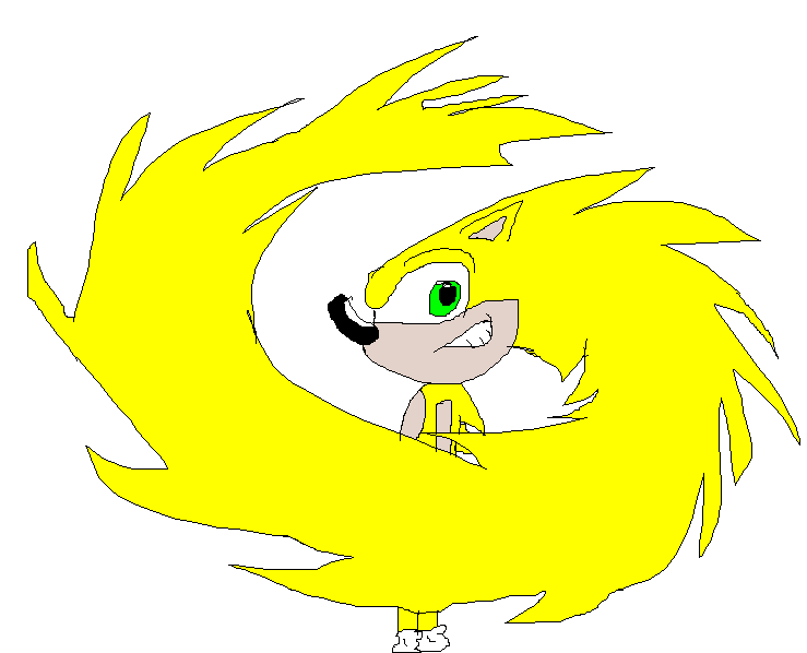 *Sonic in super super super Sonic form! by I_Luv_Sonic_7
