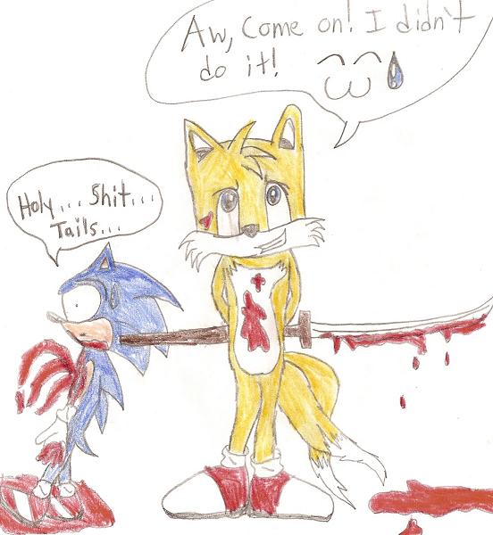 Tails... how could you!? by I_Luv_Sonic_7