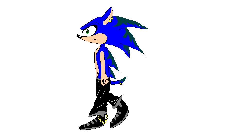 Gothic sonic *request sonicpuppylover18* by I_Luv_Sonic_7