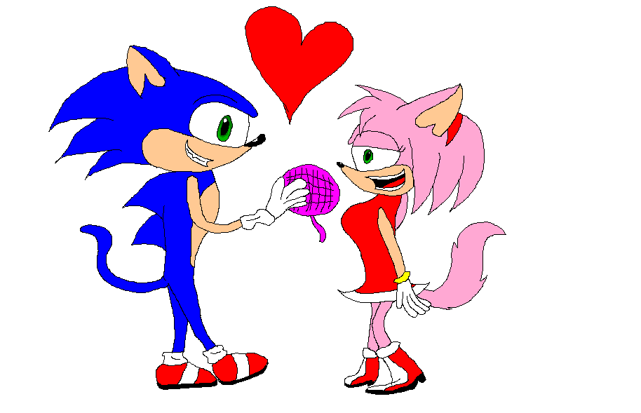Sonic X Amy cats by I_Luv_Sonic_7