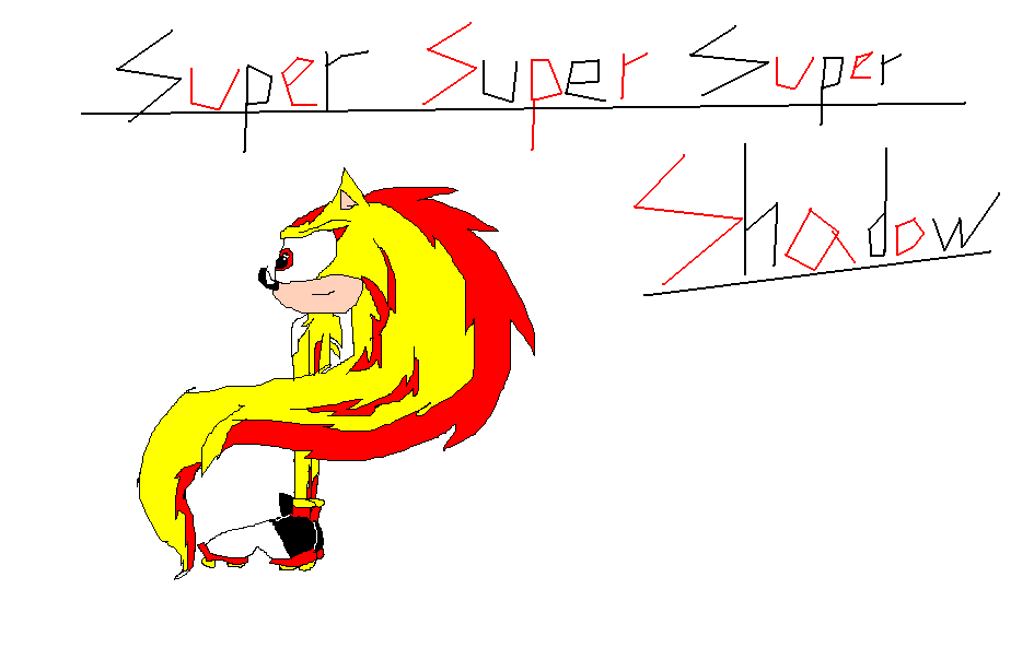 Super Super Super Shadow by I_Luv_Sonic_7