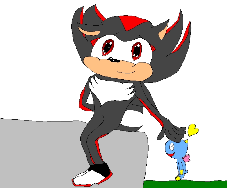 Adorable Baby Shadow! by I_Luv_Sonic_7
