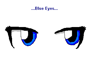 Blue Eyes... by IceRoseDragoness