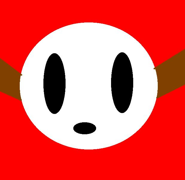 MS Drawing of Shy Guy's Mask by Ice_Ninja_Freeze