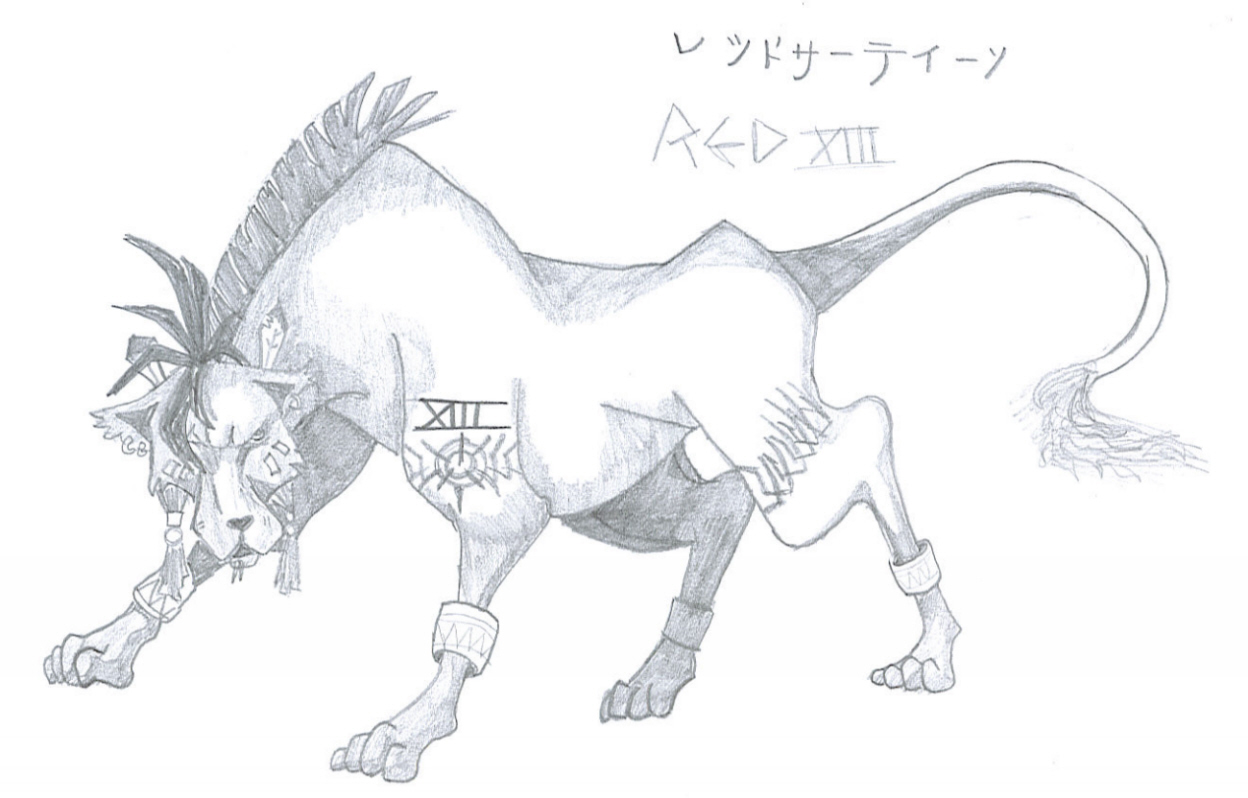 Red XIII by Ice_Vixin