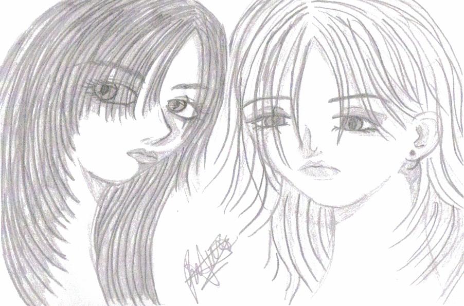 Rachel and Sally by Ichiro_Mitsu