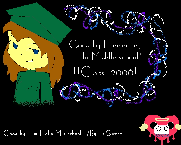 Good By Elm.Hello Mid,school!! by Ila-Sweet