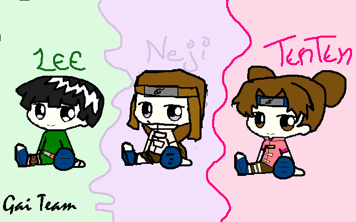 Group Chibis 1 by Ila-Sweet