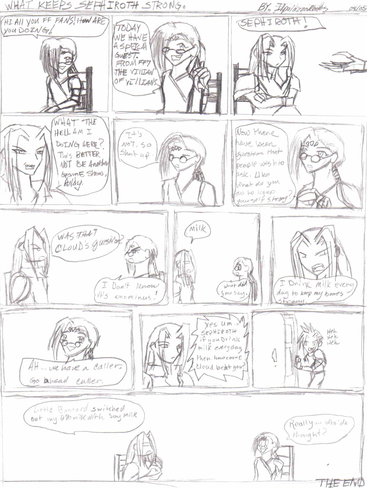 What keeps Sephiroth strong by Ilpalazzorocks