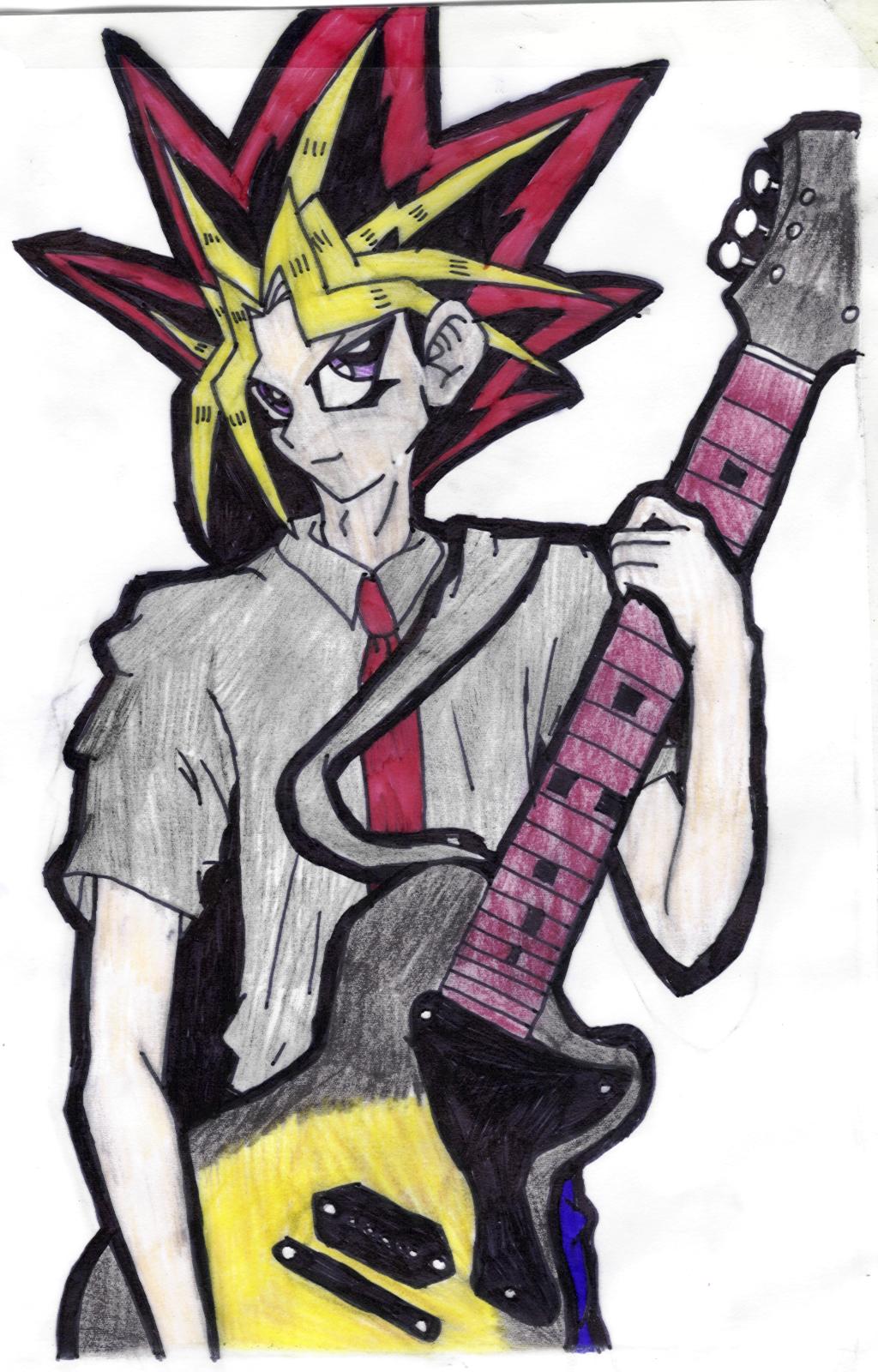 If Atem had a guitar he would... by IluvAtem