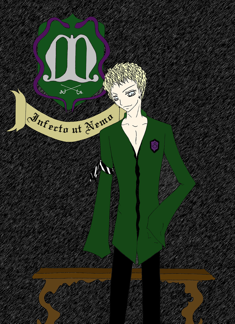 Draco Malfoy - colored by ImmortalWind