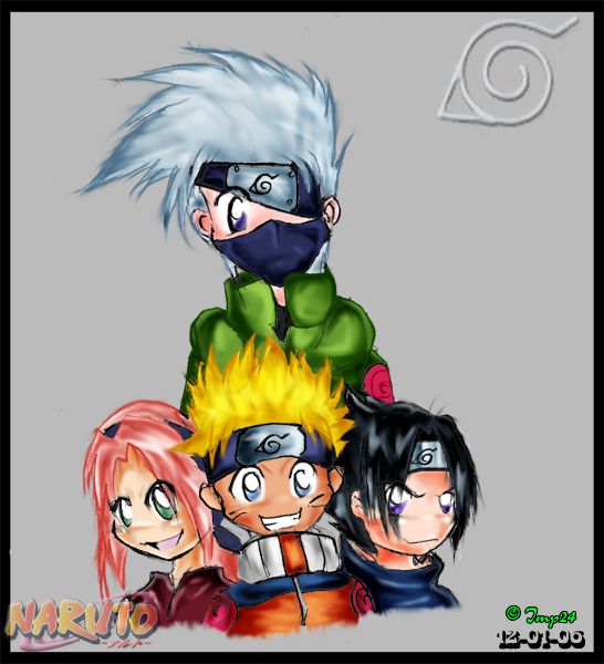 Naruto Team 7 by Imp24