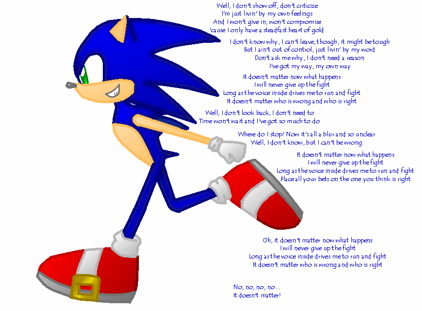 Sonic the Hedgehog by Indigo_Foxx