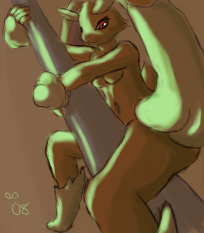 Lopunny Pole Dancer by Infinity