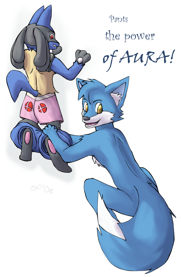 Pants the Power of AURA! by Infinity