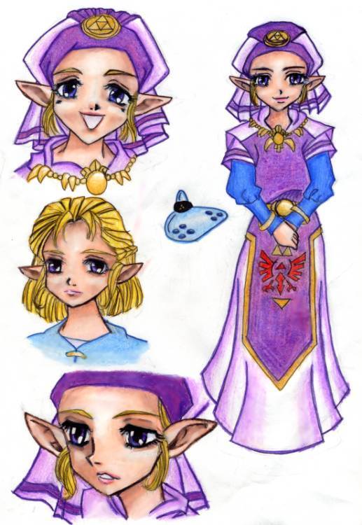 Young Zelda by Ingie