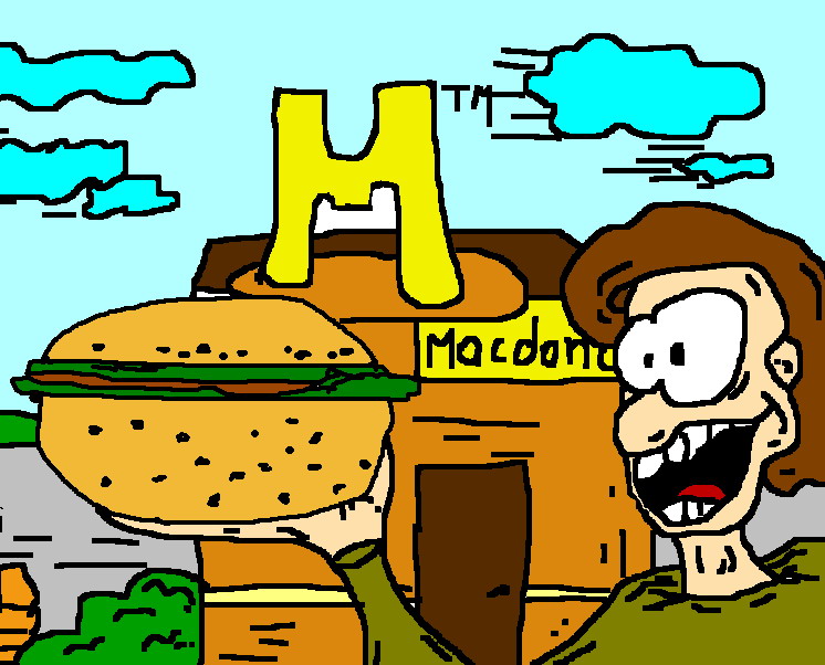big big hamburger by Ingrida