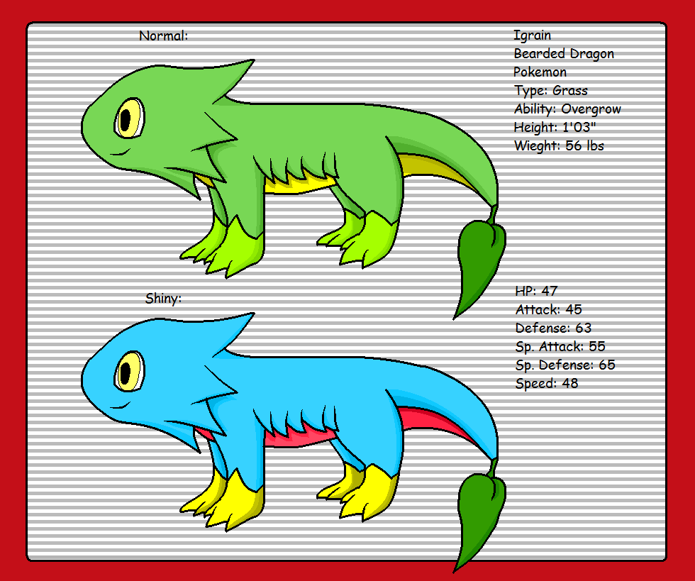 Fakemon - Igrain by InikaHero