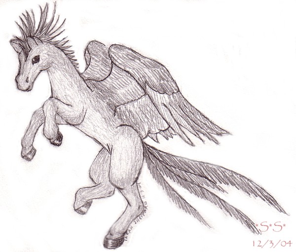 Young Pegasus by InkHeart
