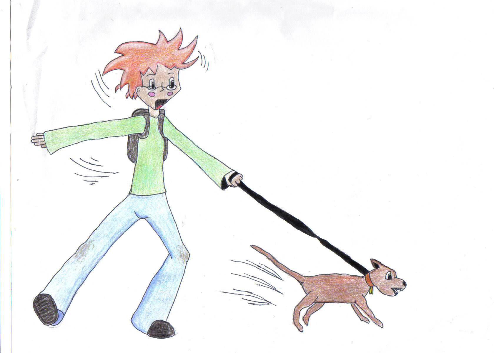 A Boy and his Dog by Innsomnia