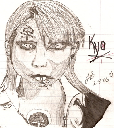 first) Kyo~ by InsaneJackalWeecha