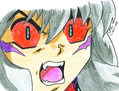 Demon Inuyasha Up Close And Personal by Inspector__Zenigata