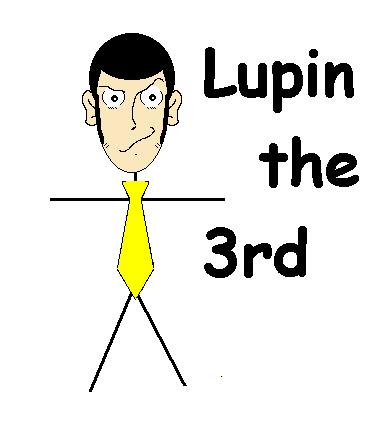 Stick Figure Lupin by Inspector__Zenigata
