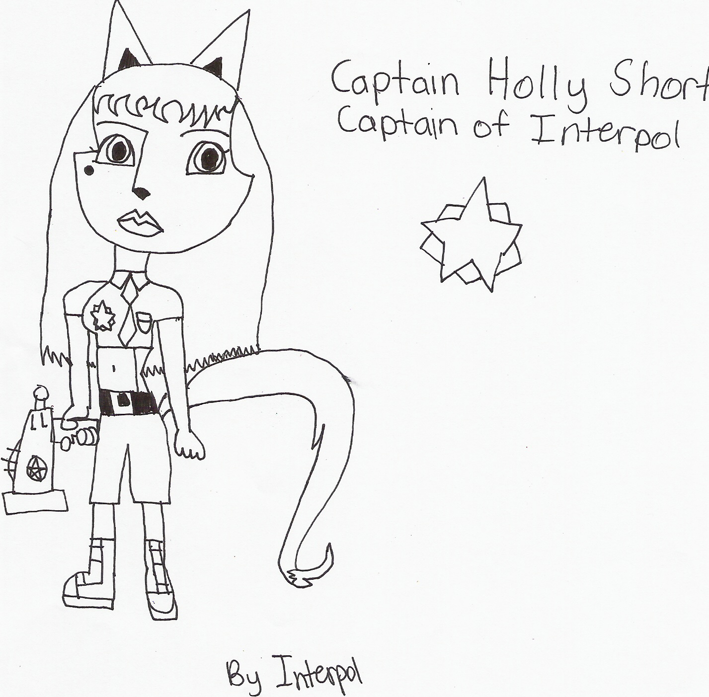 Captain Holly Short by Interpol