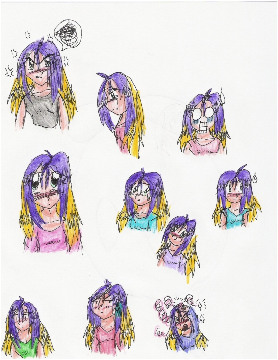 The Many Faces of Shianne Mustang by Inu-chan_rox_mah_sox