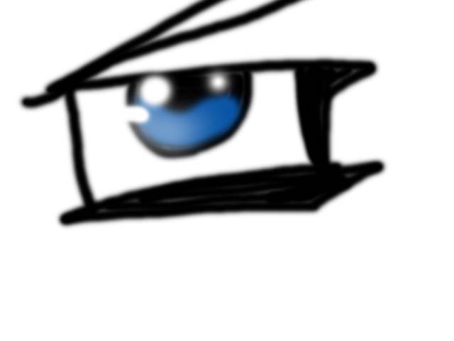 eye of who cares its cool and i did it by InuKenshin