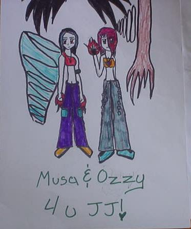 Musa and Ozzy by InuShippoLuver