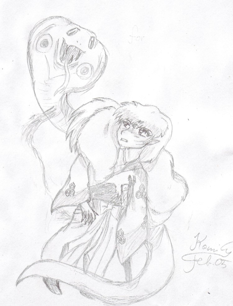 Sessh fighting a snake demon (Req) by Inuyasha1970