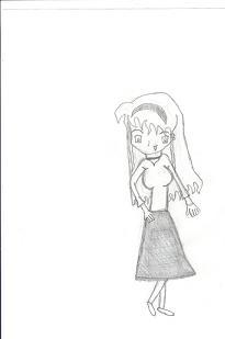 Anime girl by InuyashaKagome535
