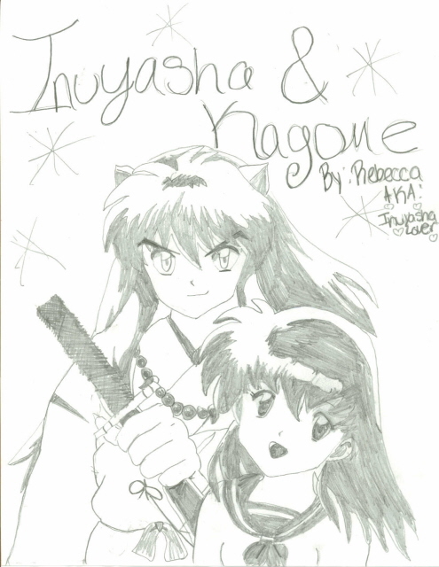 A Kagome and Inuyasha picture by InuyashaLover
