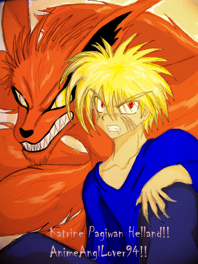 Naruto and The Nine Tailed Fox Demon!! by InuyashaLover4life