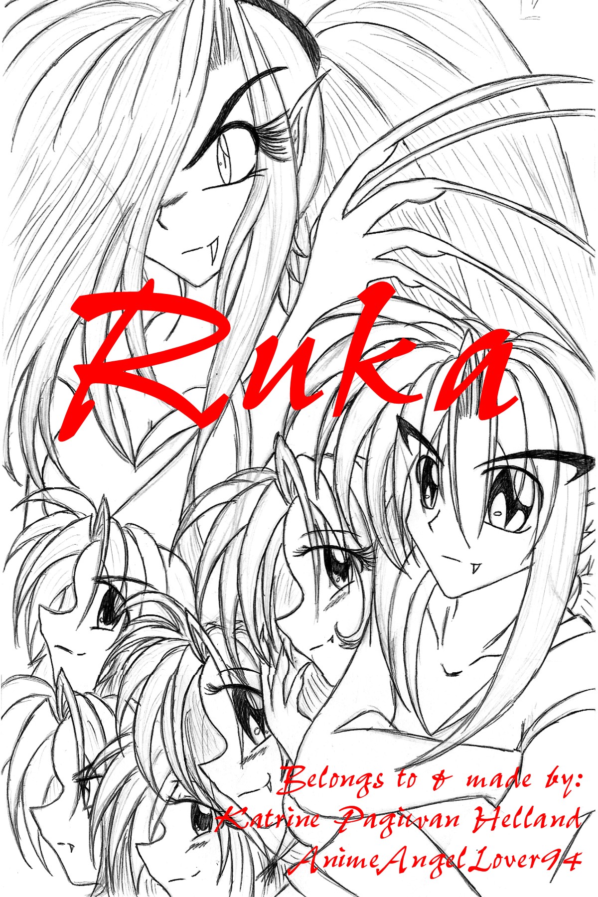 Frontpage Of My Manga, Ruka! by InuyashaLover4life