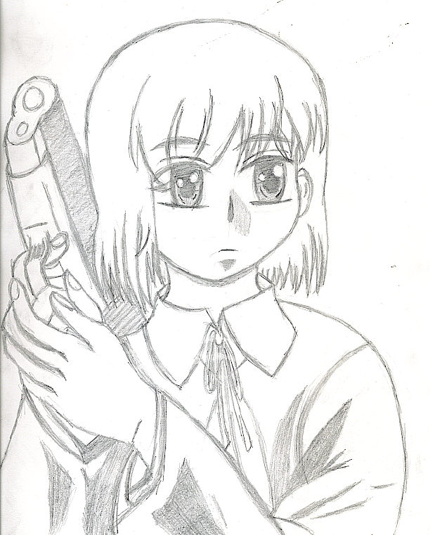 Gunslinger Girl by InuyashaSpazzKGurl