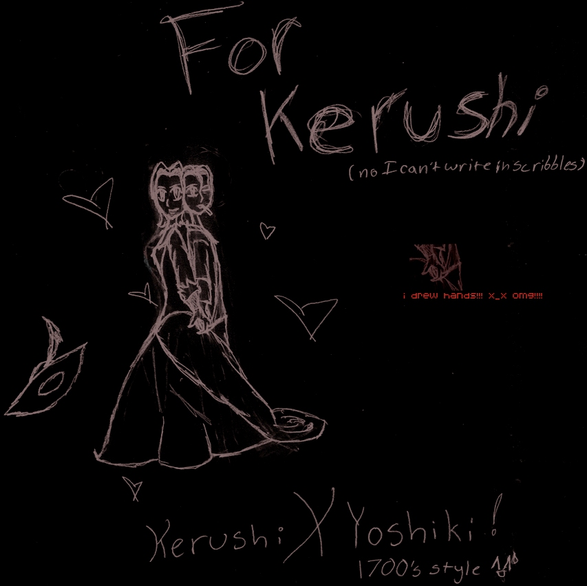 Arttrade for Kerushi by Inuyashas_gurl