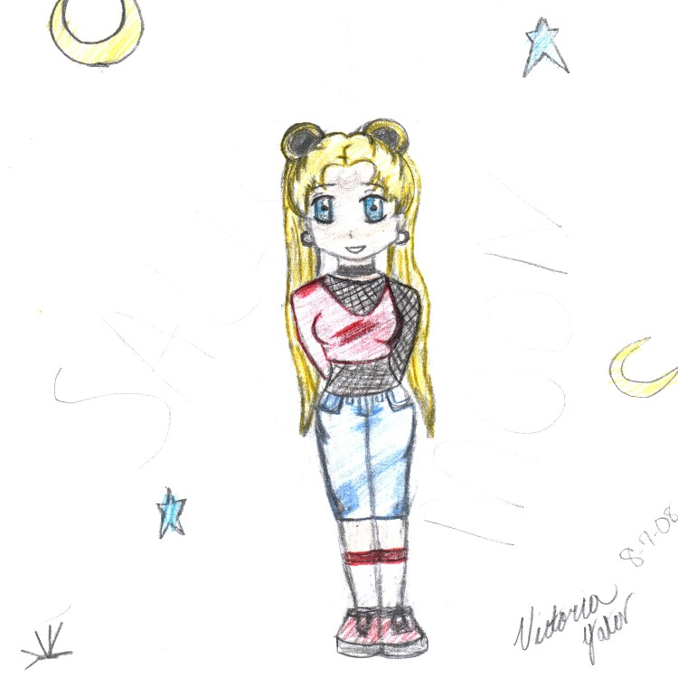 Sailor Moon my verison by Inuyashasbabygirl