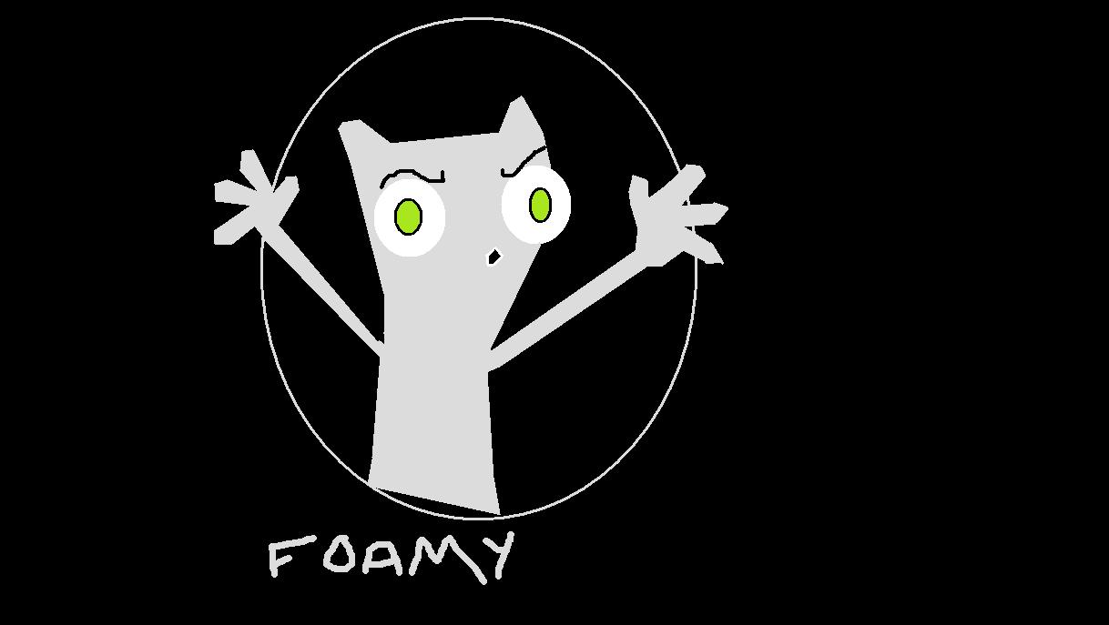 Foamy the squirrel by InvaderAmmy00